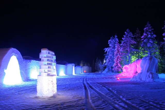 Отель Lapland Hotels SnowVillage Киттиля-17