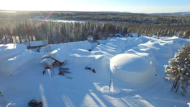 Отель Lapland Hotels SnowVillage Киттиля-41
